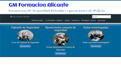 Desktop Screenshot of gmformacion.com